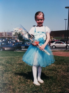 our little dancer/ notre petite danceuse